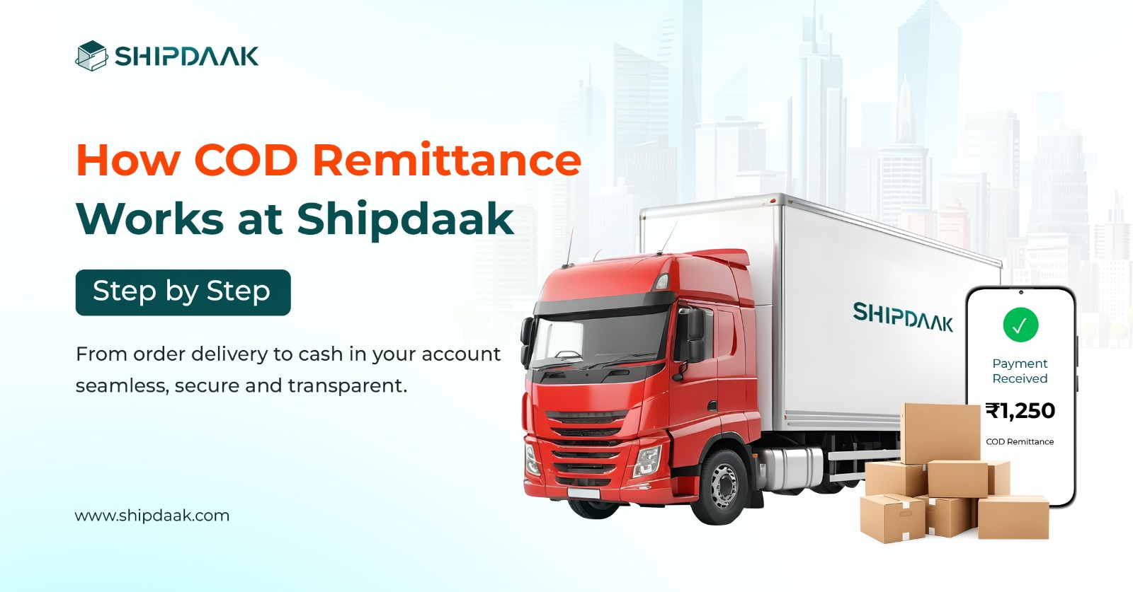 How COD Remittance Works at Shipdaak — Step by Step
