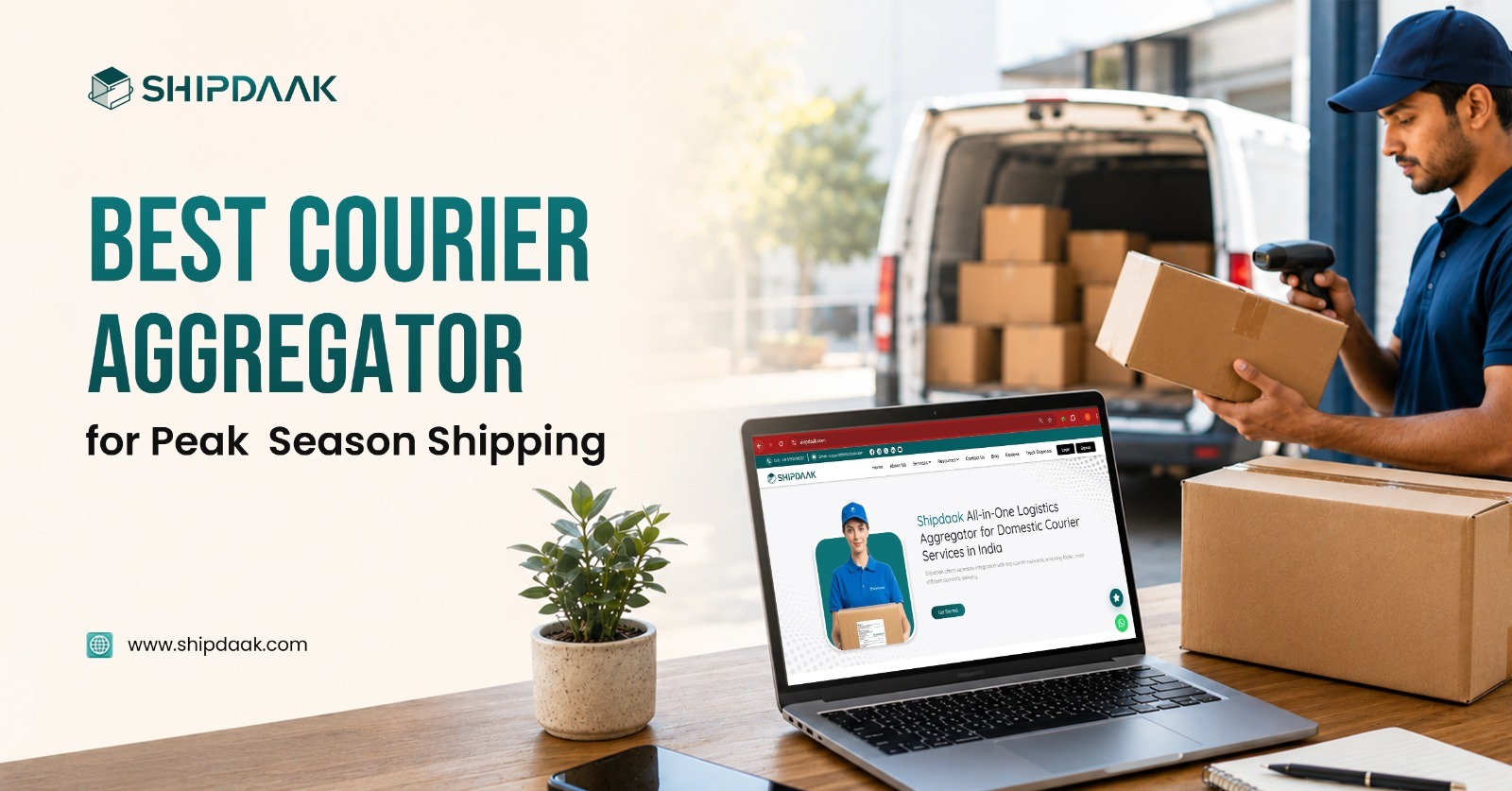 Best Courier Aggregator for Peak Season | Shipdaak